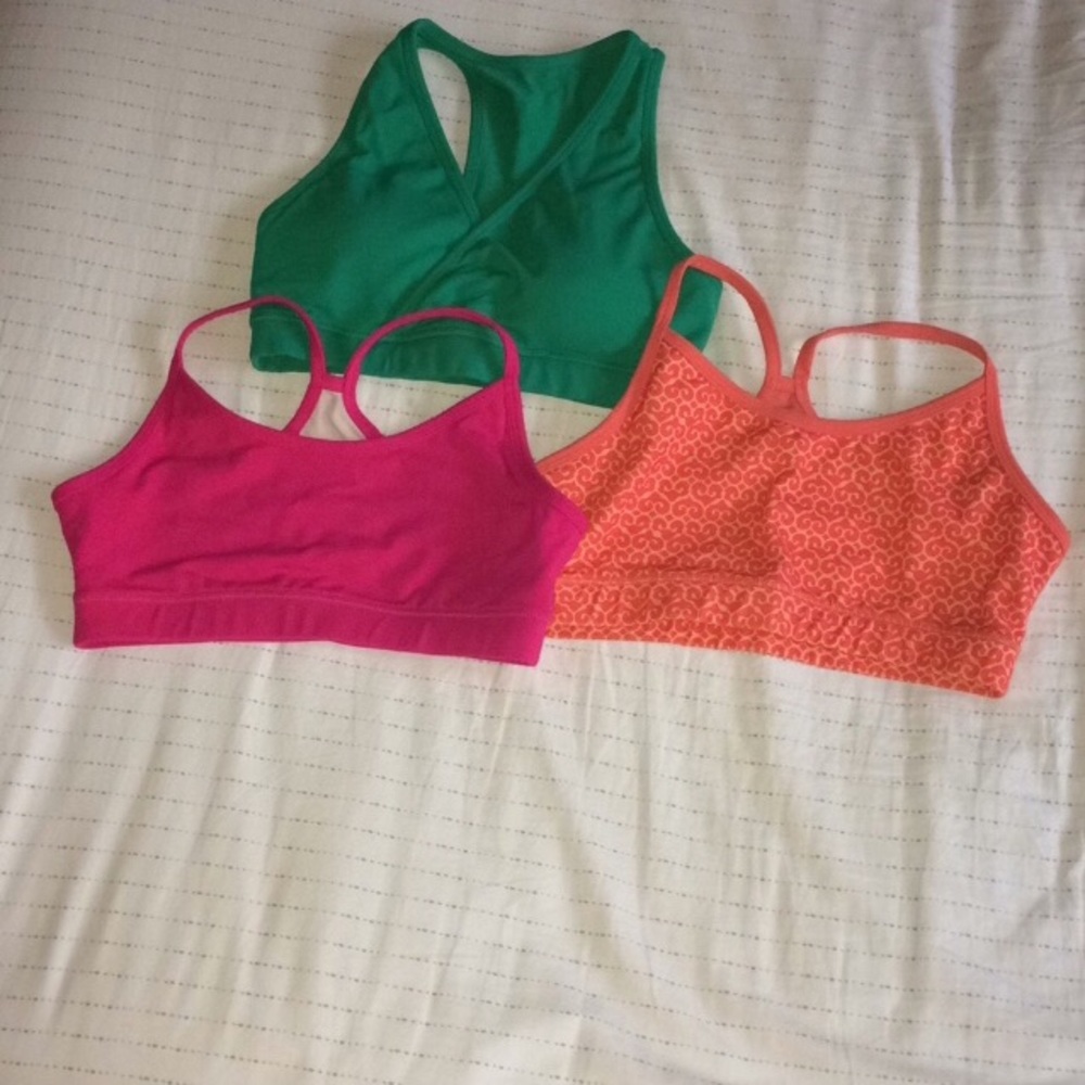 Three bras